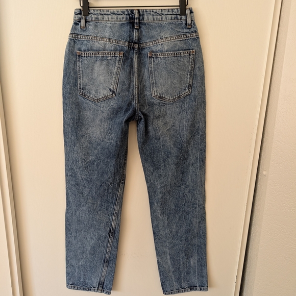 We The Free Womens 26 Dakota Straight Leg Denim Jeans 100% Cotton Classic Boho - Picture 5 of 8